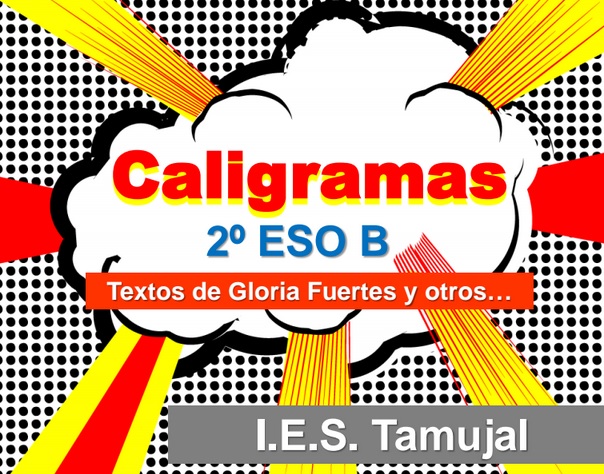 Caligramas de 2º ESO B