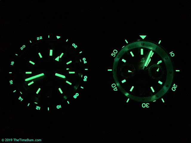 Straton Tourer GMT and Triple Calendar lume