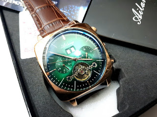 Jam Otomatis Ailang 8655 Chronograph Stainless Steel Waterproof Men Watch Jam Otomatis Ailang 8655 Chronograph Stainless Steel Waterproof Men Watch