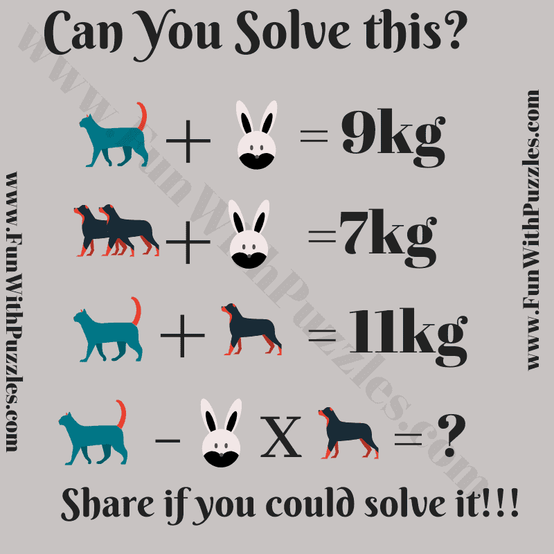 Math Brain Teaser | Maths Riddle for Kids with Answer