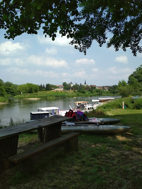 wypożyczalnai kajaków Warta Oborniki Przystań Kowale