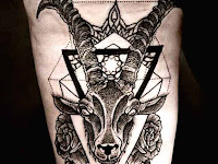 Zodiac Sign Capricorn Tattoo