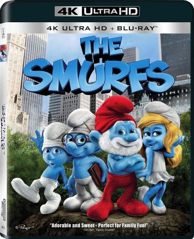 The Smurfs (2011) 2160p HDR BDRip Dual Latino-Inglés [Subt. Esp] (Animación. Comedia)