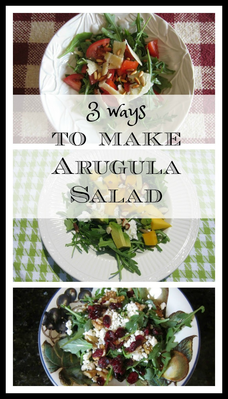 3 Ways to Make an Arugula Salad 3 Simple Ways to Make an Arugula Salad - Perfect for Summer