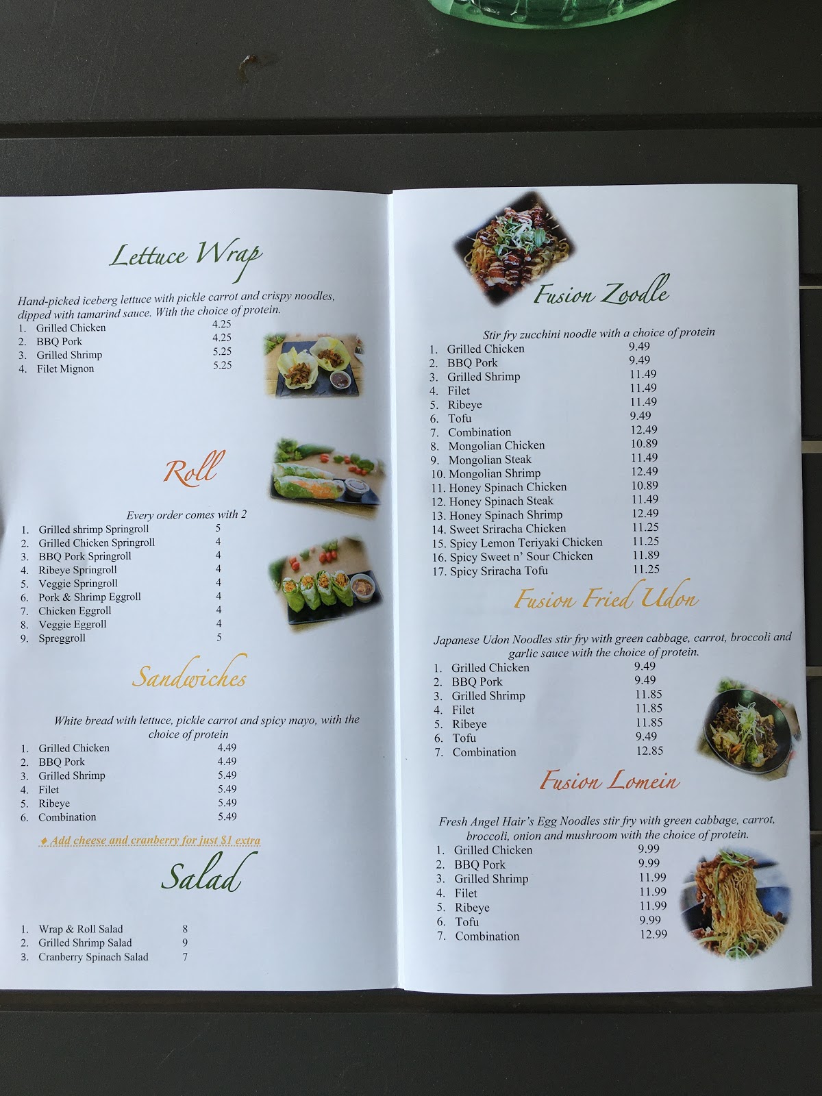 Houston Food Explorers Wrap & Roll Fusion Asian Food in Pearland