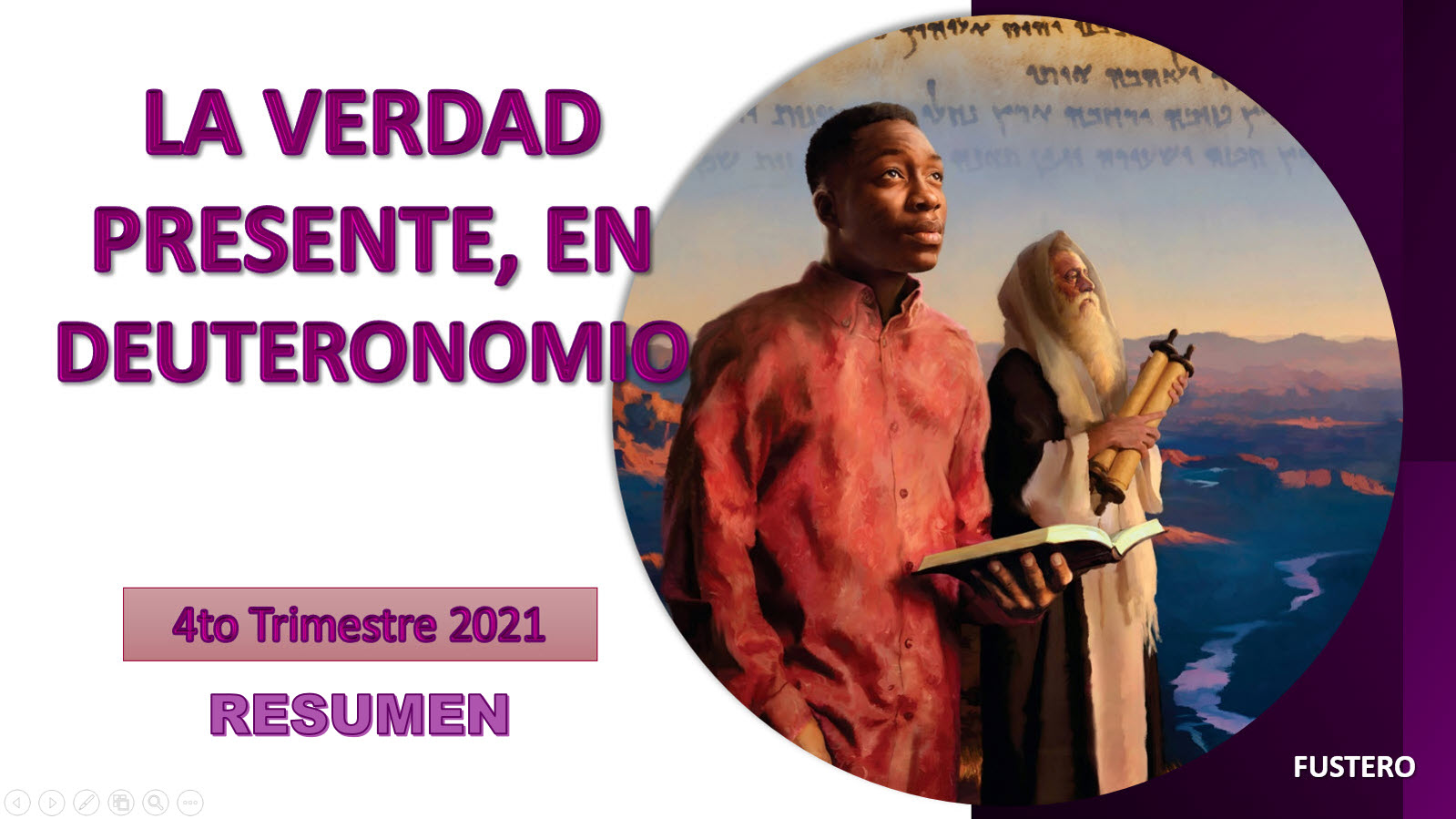 Resumen de la Lección de Escuela Sabática Fustero 4to Trimestre