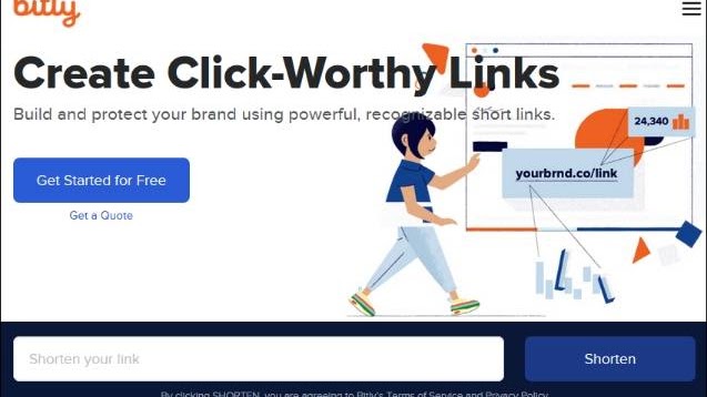 Cara memendekkan link dengan bitly