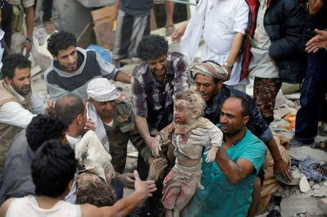 الامم المتحدة تدين مجزرة العدوان السعودي في صنعاء وتطالب بوقف الحرب على اليمن
