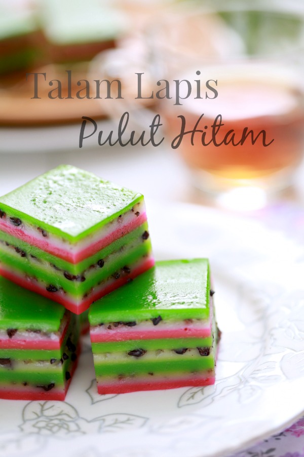 Talam Lapis Pulut Hitam By Azlita Masam Manis