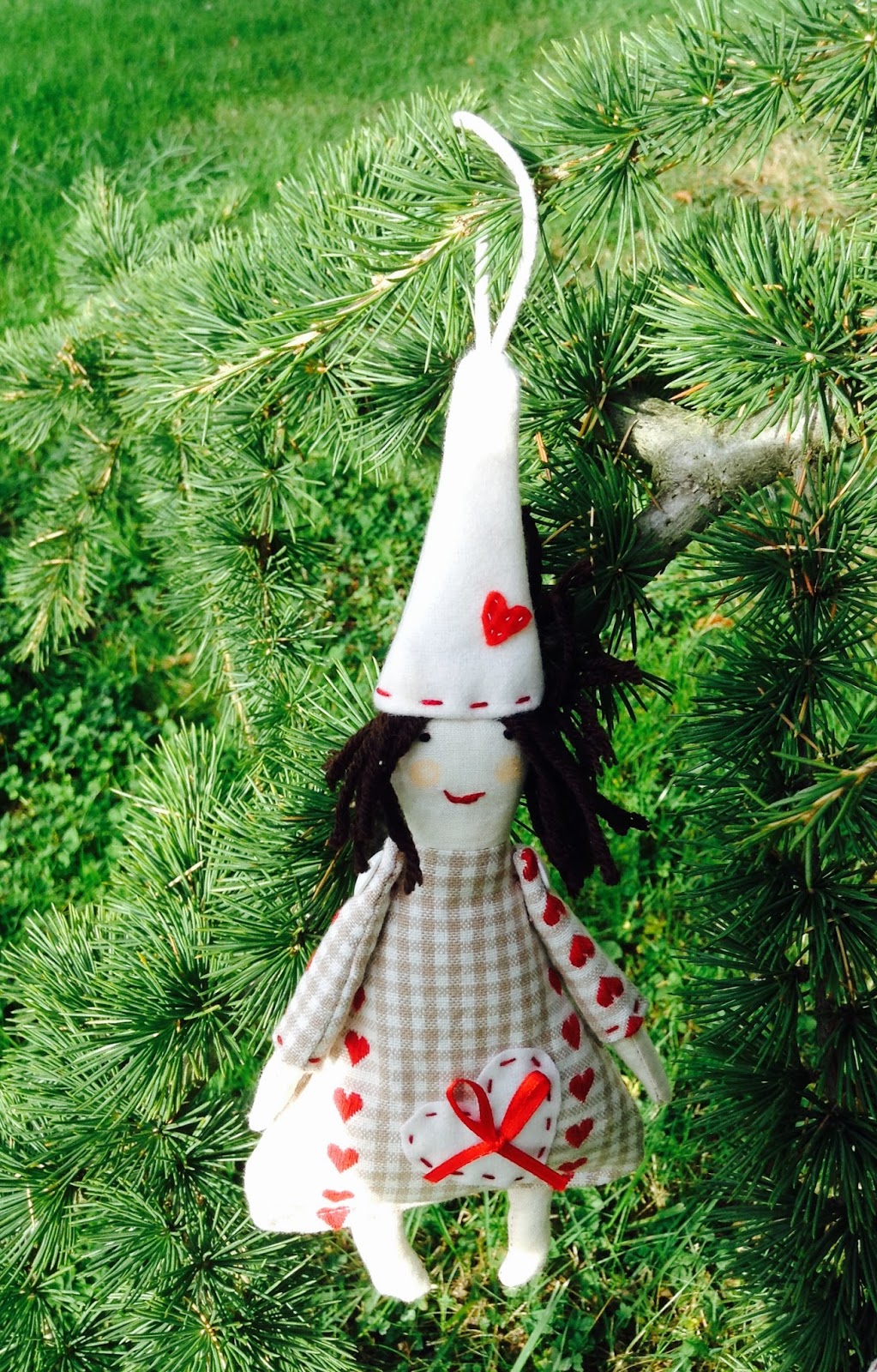 Brin de fantaisie: Déco de Noël : le lutin Brin de fantaisie: Déco de Noël : le lutin