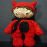 patron gratis demonio amigurumi | free amiguru pattern demon