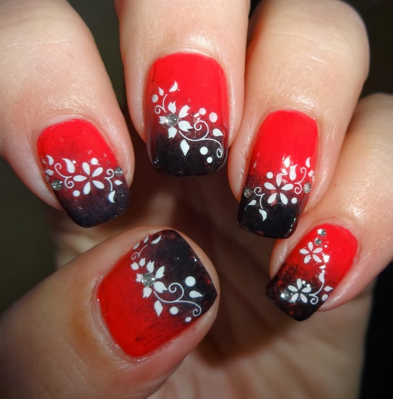 Wendy's Delights: Sparkly Nails Secret Garden Jewel Nail Stickers