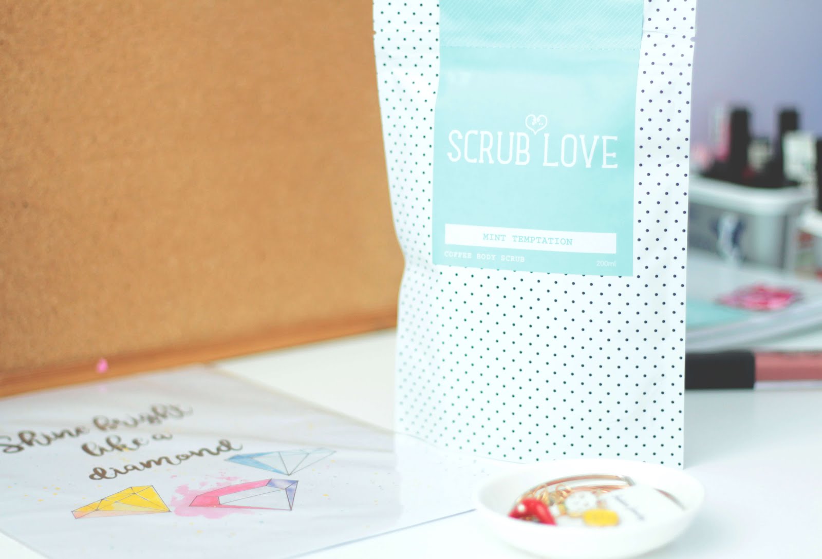 scrubLove mint temptation coffee scrub review