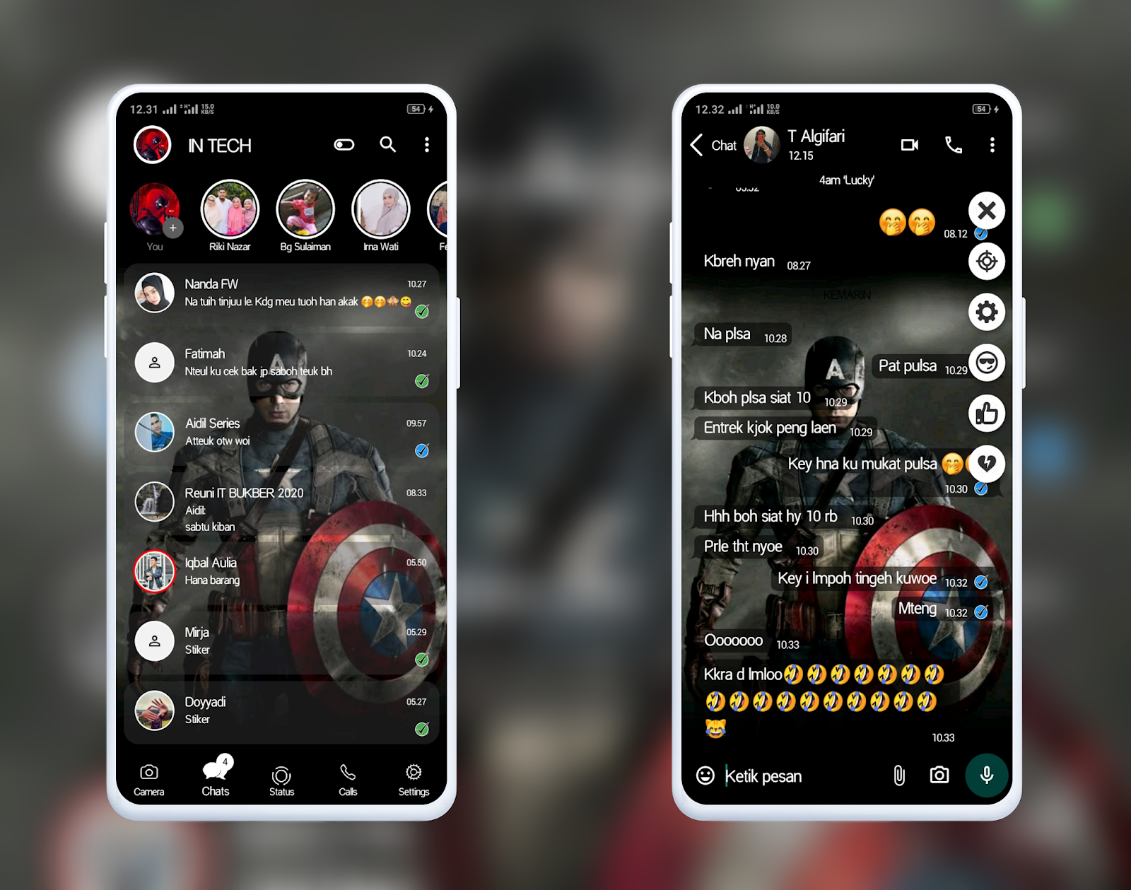 Kumpulan Tema WhatsApp Aero v8.22 Tampilan Semakin Keren ...