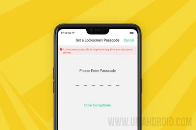 Cara Mengatur Kunci Pola di HP Realme