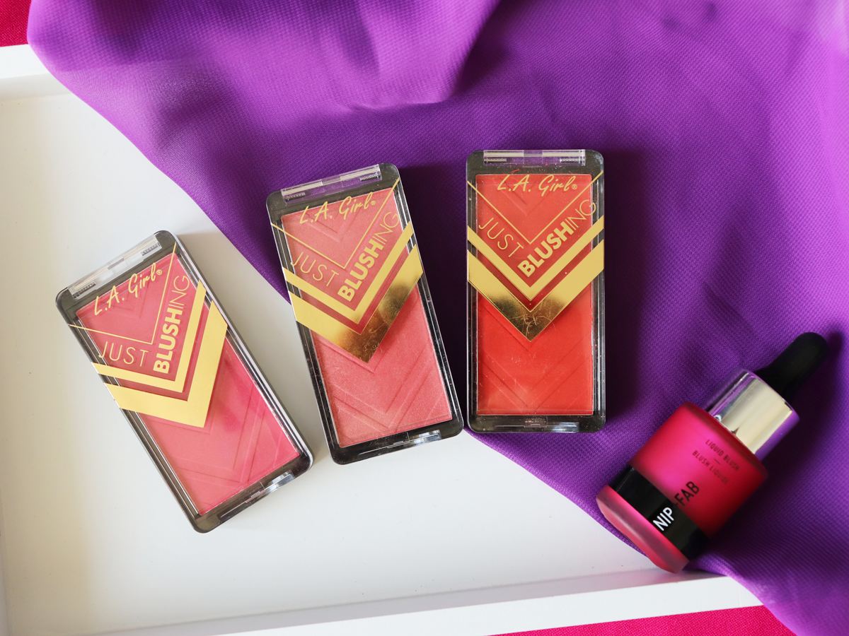 July Favorites 2019 - Barry M Matte Me Up Lip Kit Runway, Avant Garde Metallic, Pop up - Azami Cosmetics Lip gloss Umbridge - Nip+Fab Liquid Blush Berry Bomb - LA Girl Just Blushing Just Pinched Just Rosy Just For Fun - Review & Swatches - It's Azami Paris London Beauty Blogger Makeup Artist July Favorites 2019 - Barry M Matte Me Up Lip Kit Runway, Avant Garde Metallic, Pop up - Azami Cosmetics Lip gloss Umbridge - Nip+Fab Liquid Blush Berry Bomb - LA Girl Just Blushing Just Pinched Just Rosy Just For Fun - Review & Swatches - It's Azami Paris London Beauty Blogger Makeup Artist