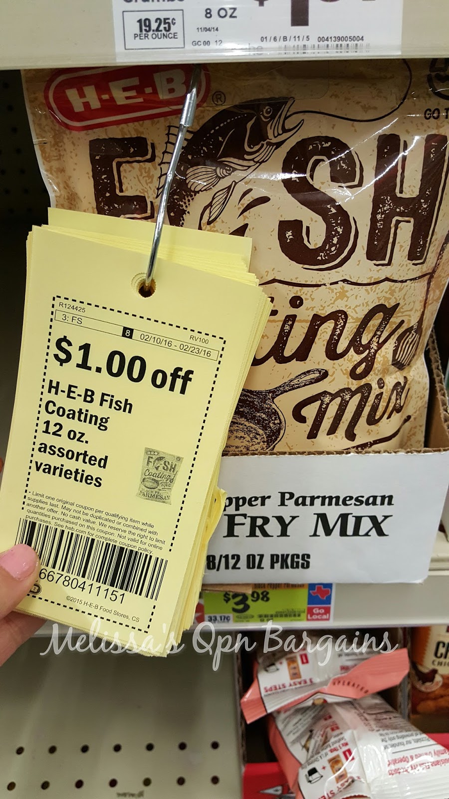 Melissa's Coupon Bargains HEB Deals This Week 2/102/16