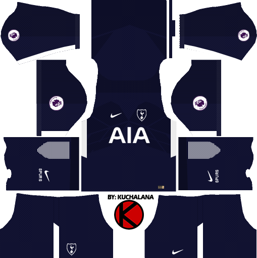 Tottenham Hotspur Kits 2017 2018 Dream League Soccer Kuchalana