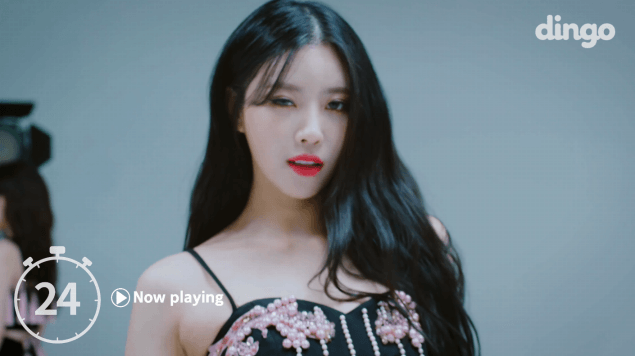 러블리즈 딩고 100초 움짤