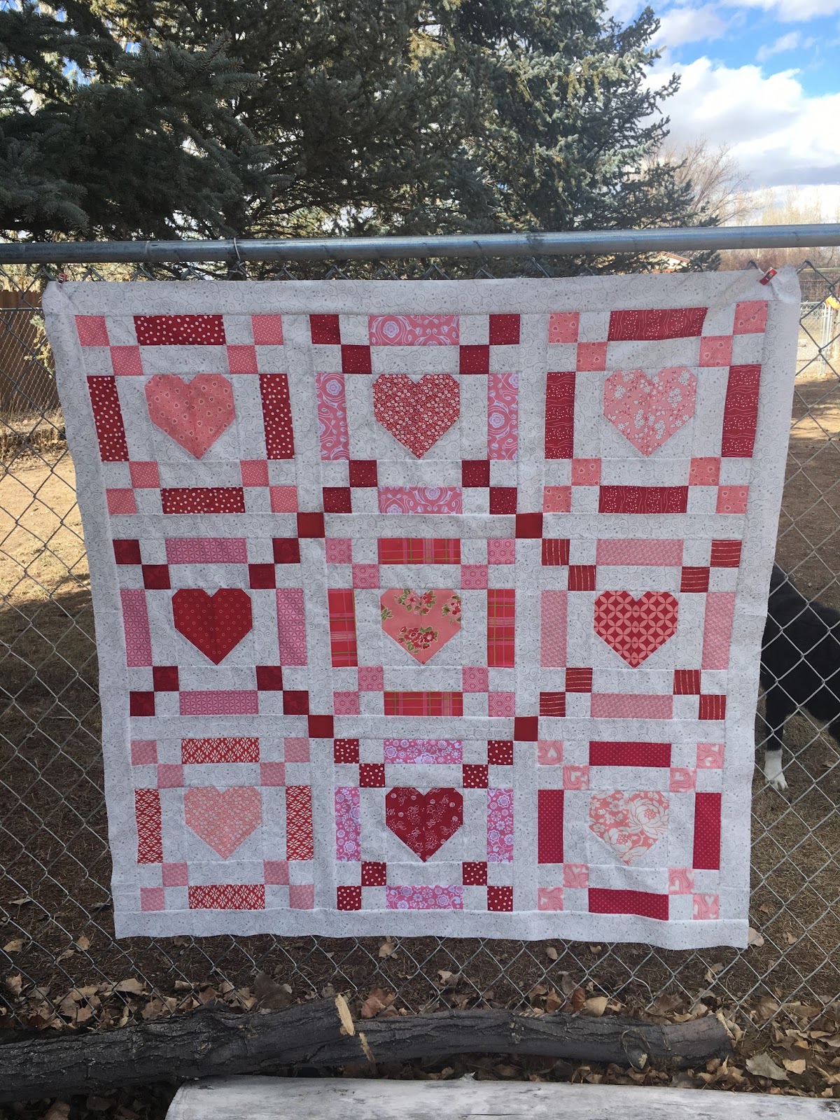 Tanya Quilts in CO Chains of Love Quilts