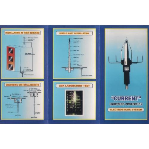 Harga Jual Penangkal Petir CURRENT Radius 70 meter KARYA