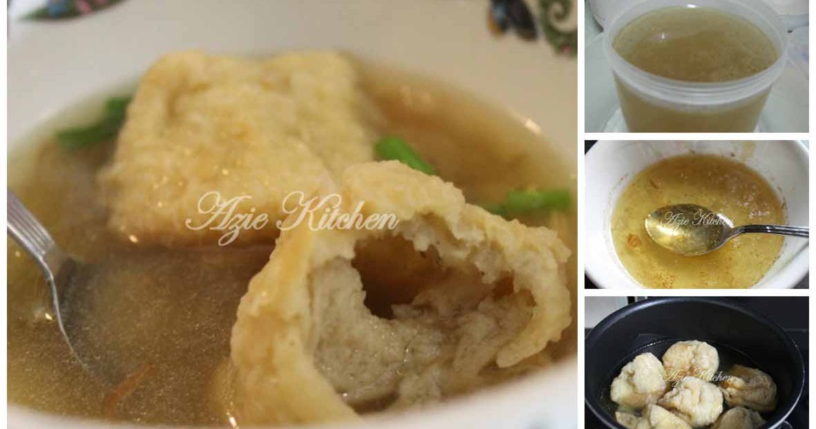 Resepi Chicken Broth Atau Clear Soup Ala Chinese Style Yang Sedap