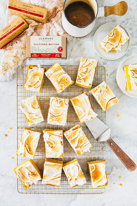 brown butter sweet potato squares