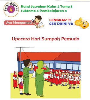 Kunci Jawaban Kelas 2 Tema 3 Subtema 4 Pembelajaran 4 www.simplenews.me