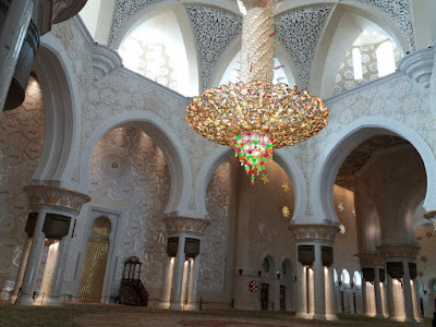 Abu Dhabi gran mezquita