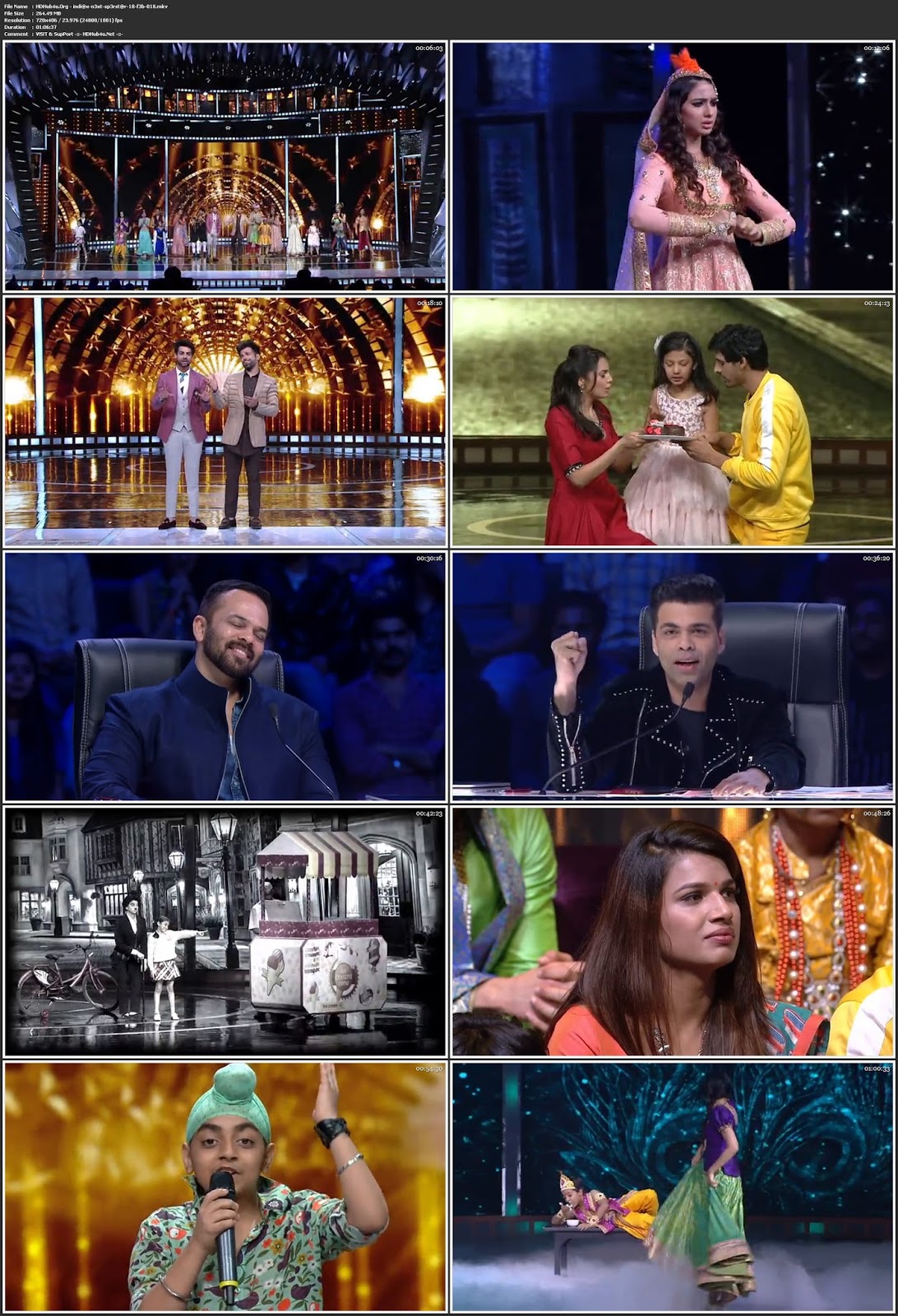Indias Next Superstars 24th February 2018 HDTV 480p 250MB Download