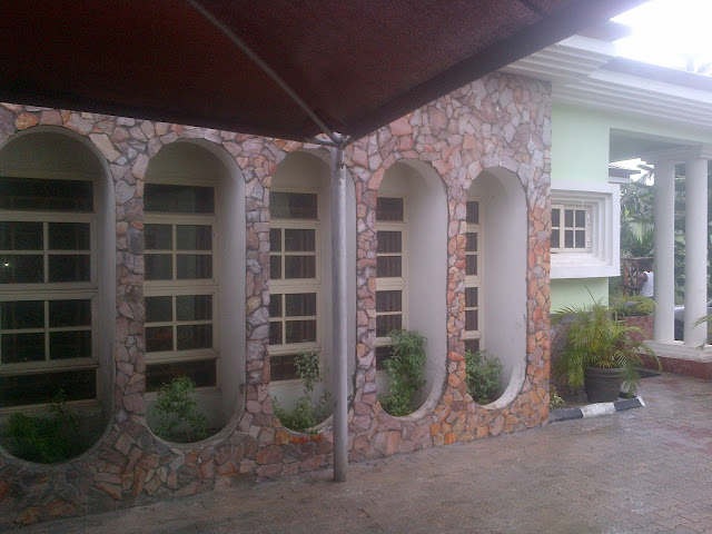 STONE CLADDING WITH NATURAL STONES  IN NIGERIA