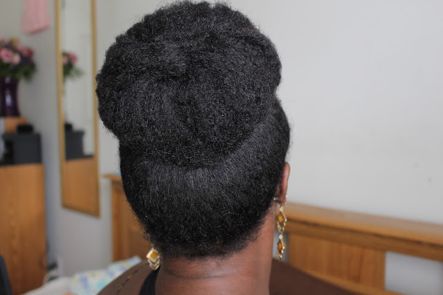 natural hair styles, natural high bun, natural hair mega bun, protective styles, berry dakara, african naturalistas, black hair, professional natural hair