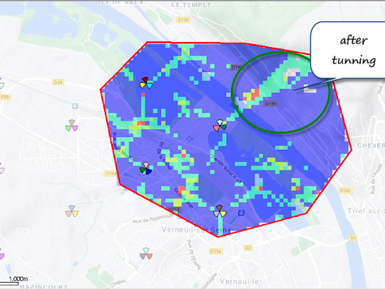 Clutter Map For RF Planning Tools