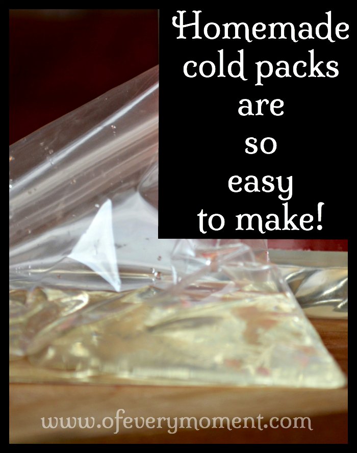How to Make a Soft and Flexible Cold Pack For Aches and Injuries the