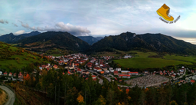 Vista panorámica desde el mirador de Terchová Eslovaquia