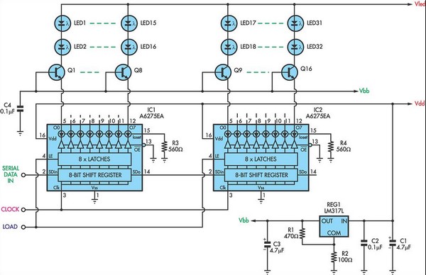 Constant Current LED Drive | Electronic Schematics