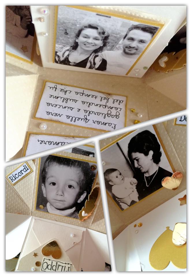 scrap stamping e fantasia un esplosione di oro per un 50° anniversario jpg (665x960)