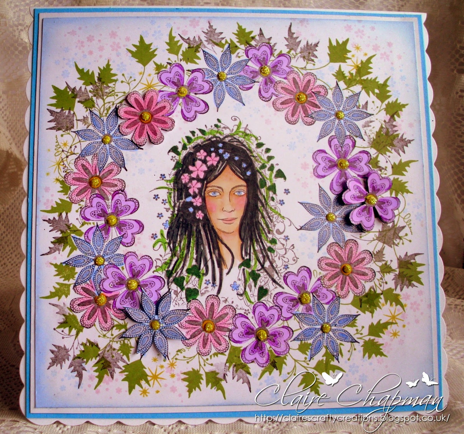 Claire's Crafty Creations Spring with Lavinia stamps