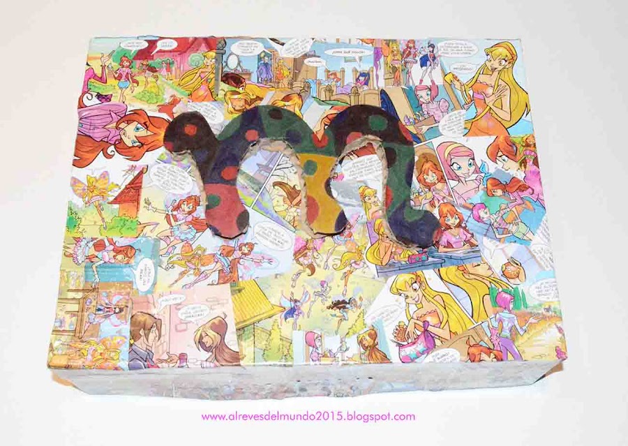 manualidades niños decorar con comic