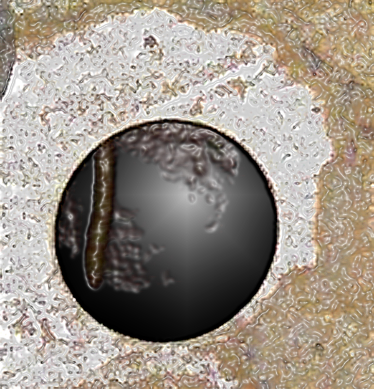 Anxious Thoughts A world filled with small holes