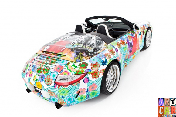 997 Porsche Art Car by Miguel Paredes - Art Car Central