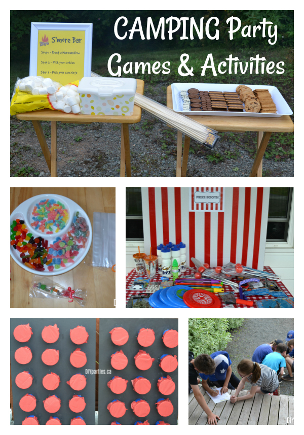 DIY Parties Camping Party Games and Activities