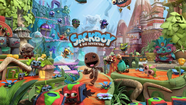 لعبة المغامرة Sackboy A Big Adventure القادمة على جهاز PS5 تستعرض عالمها بفيديو جديد 