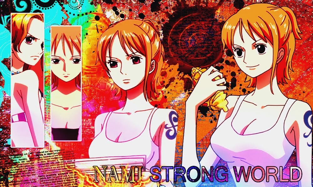 One Piece Nami The Strong World Wallpaper Hd Wallpaper Hd