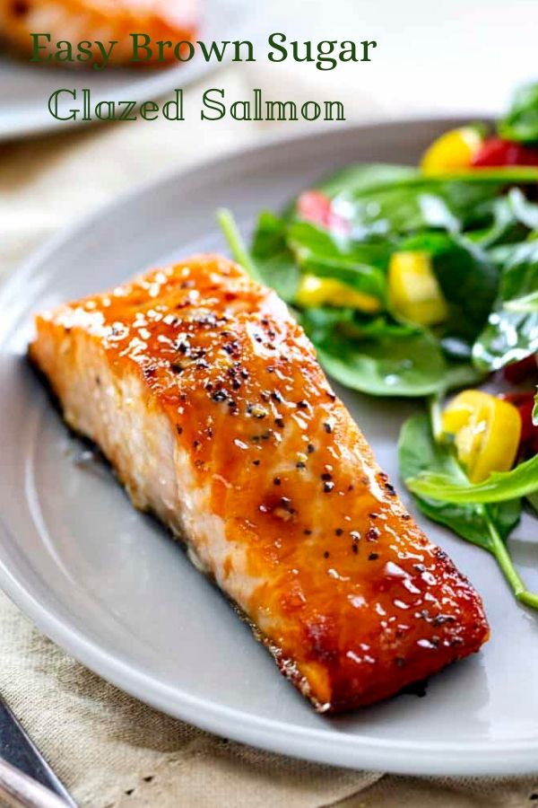 Easy Brown Sugar Glazed Salmon RE4FOOD