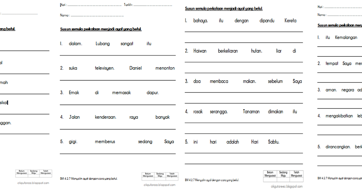 Soalan Latihan Matematik Tahun 4 Mengikut Topik - Selangor q