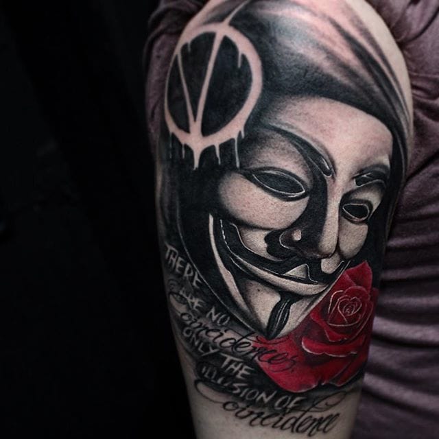 Tatuajes V de Vendetta