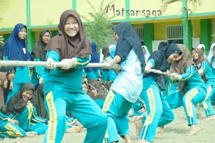 Kompetisi Antarkelas dalam Rangka Peringatan HUT RI Di MTsN 1 Tegal