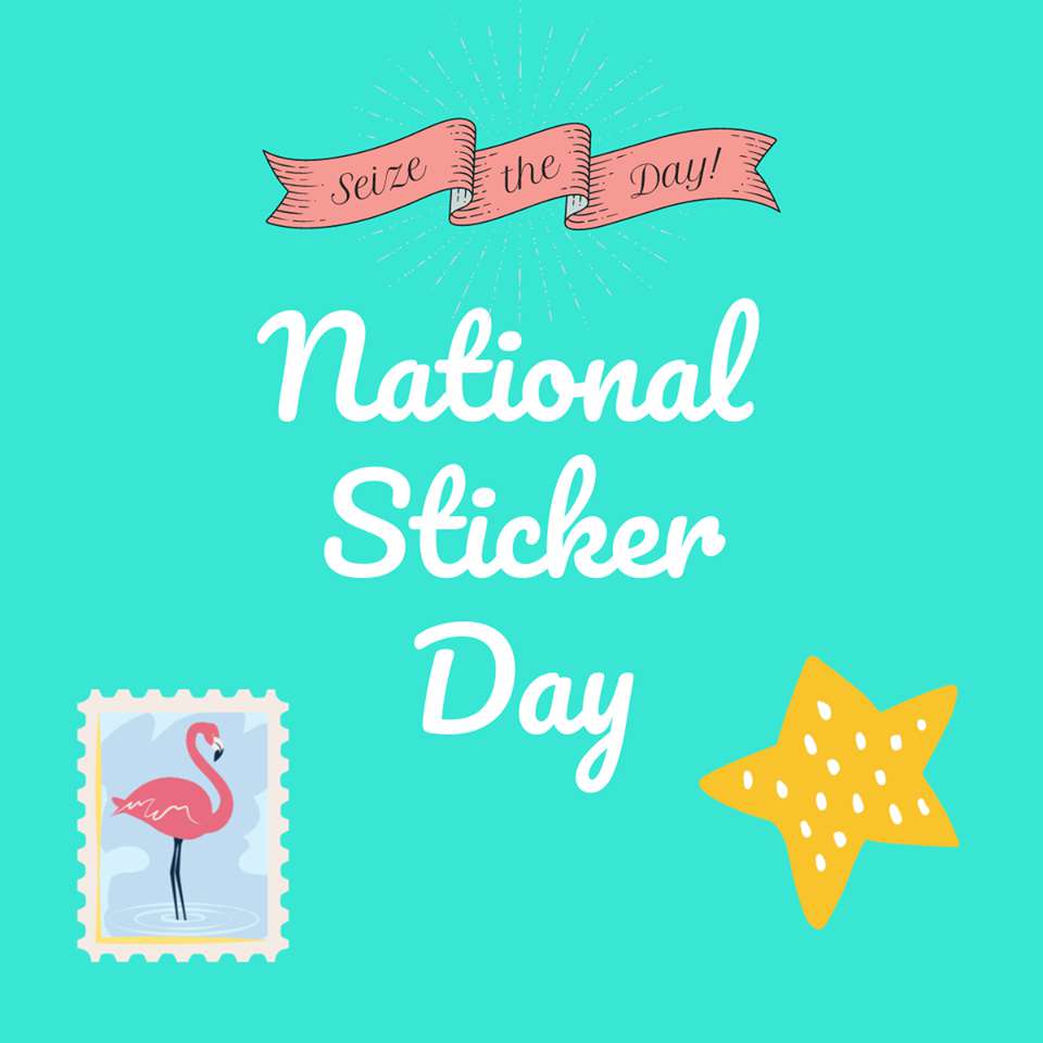 National Sticker Day Wishes pics free download