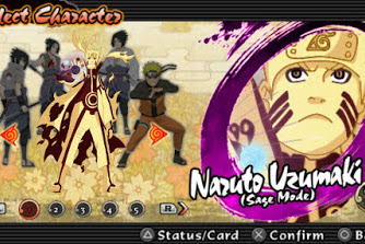 Cara Install dan Download Mod Texture Bijuu Naruto Shippuden Ultimate Ninja Impact PPSSPP PSP ISO